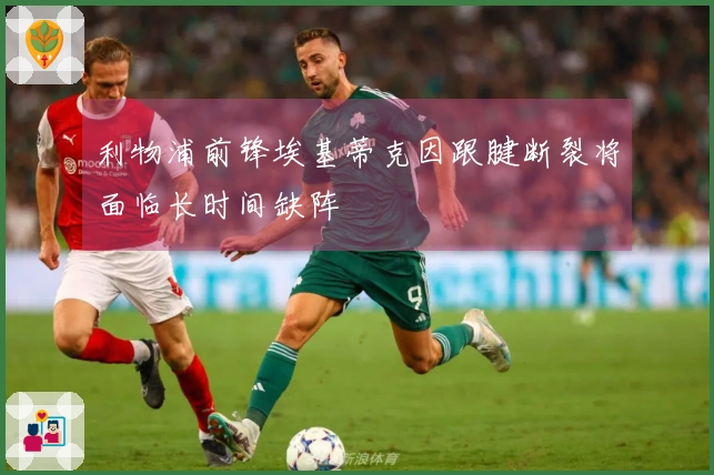 利物浦前锋埃基蒂克因跟腱断裂将面临长时间缺阵
